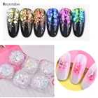6 шт., набор разнообразных блесток для ногтей