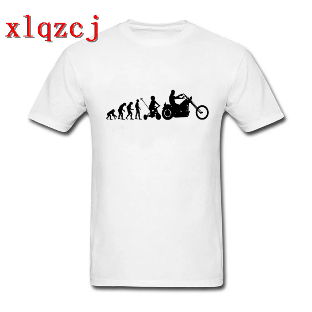 MOTORBIKE T Shirts Men Motorcycle Evolution Shirt 2018 Summer Short Sleeve O-Neck Cotton Fahion T-shirt Tops | Мужская одежда