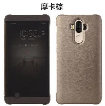 Чехол для huawei mate 9 чехол из искусственной кожи с окошком роскошный оригинальный