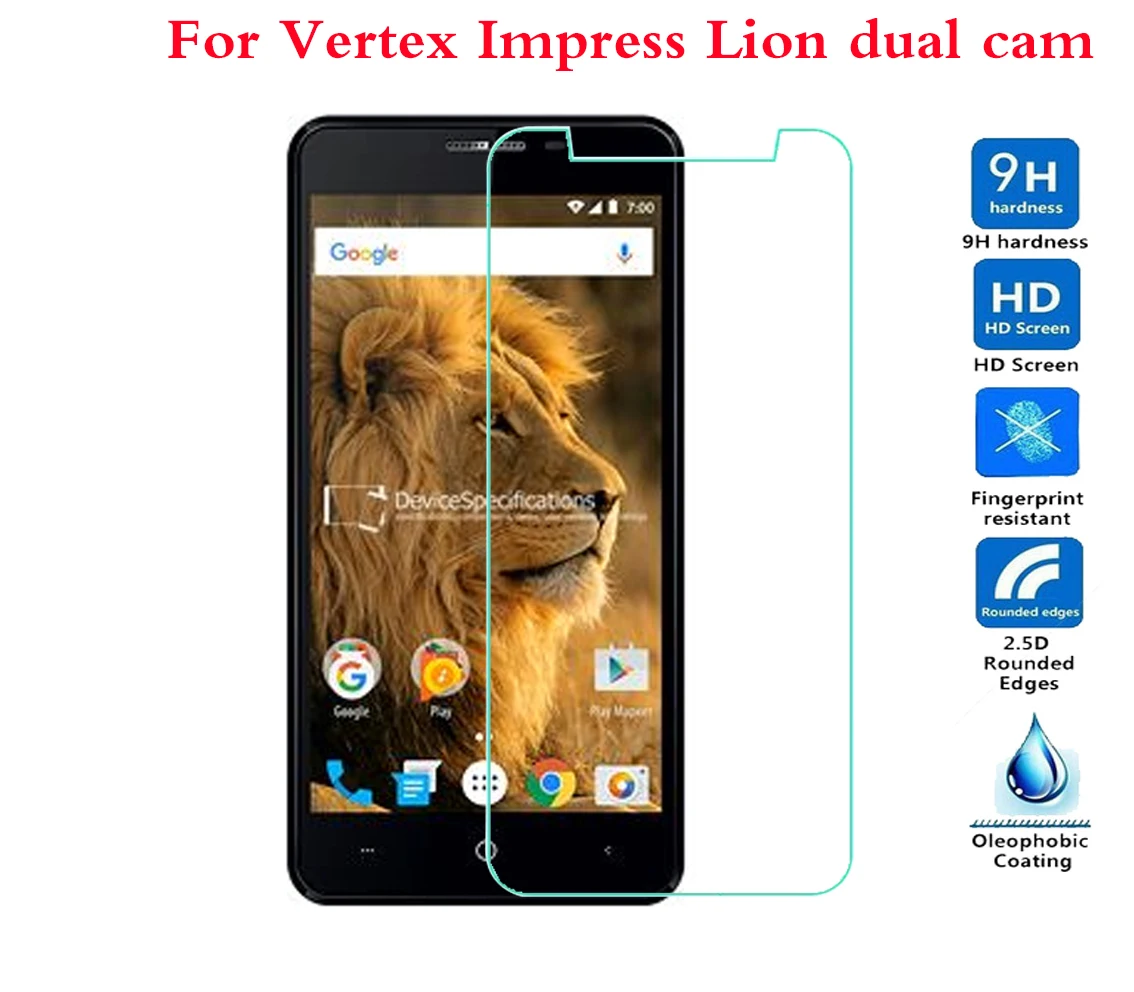 Ультразакаленное стекло для Vertex Impress Lion dual cam (3G) усиленная защитная пленка