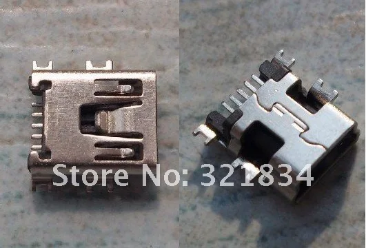 Погружная пластина с разъемом MINI USB 5Pin для ремонта мобильных телефонов камер