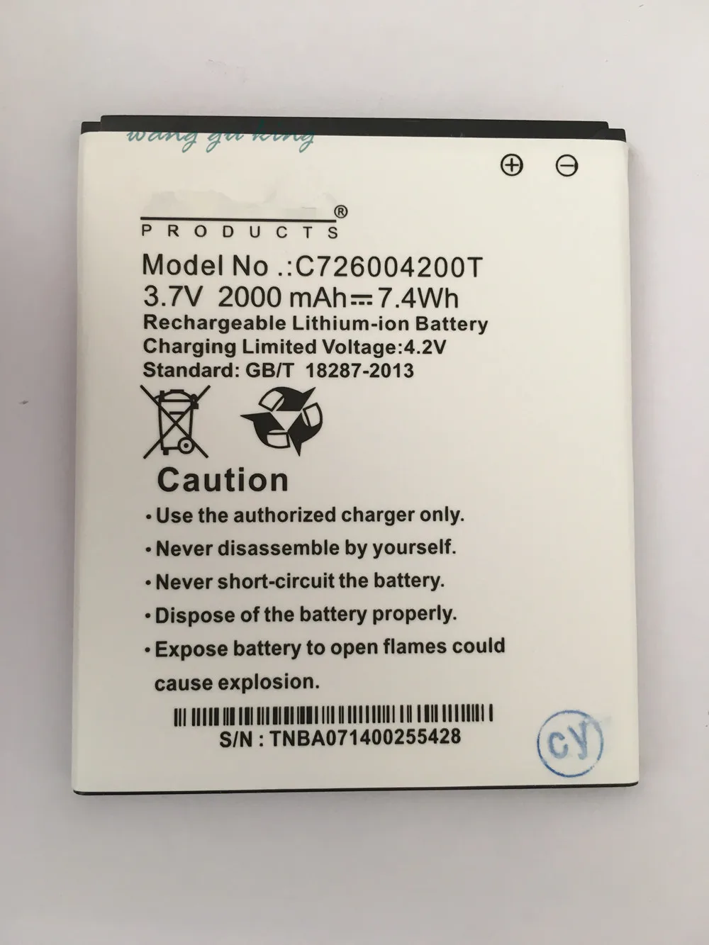 

VBNM новый оригинальный аккумулятор для Blu Neo 4,5 C665445180T 1800mAh 3,7 V 6.66wh Limited-ion Мобильный телефон аккумулятор в наличии