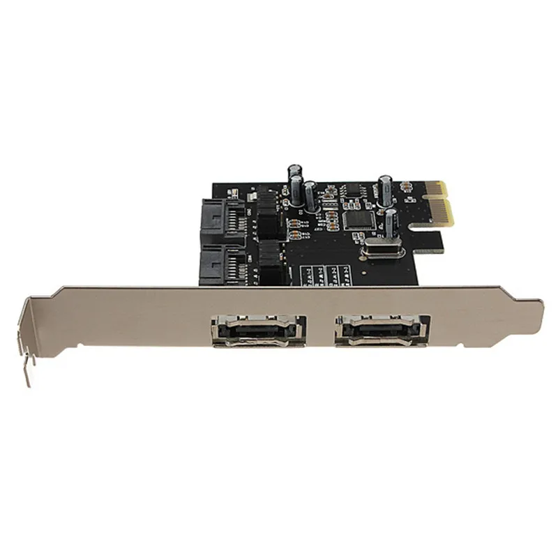 PCI E к SATA3 SATA3.0 6 PCIE eSATA SATA III Плата расширения Express адаптер оптовая продажа|pci-e express|sata