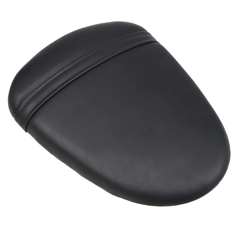 Черные мотоциклетные Ретро сиденья для соло из искусственной кожи подкладки