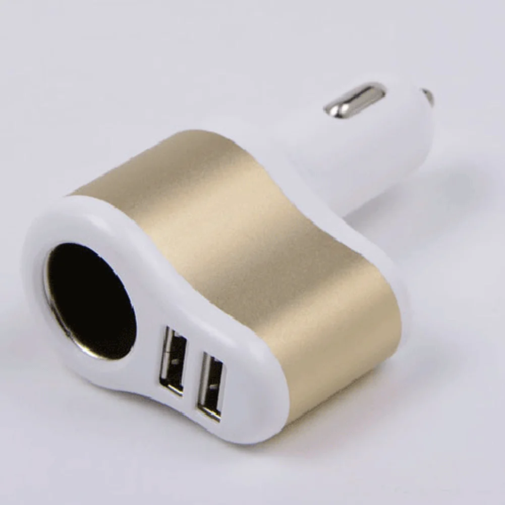 Автомобиль Зарядное устройство Dual USB адаптер сигареты сепаратор 24/12 V для