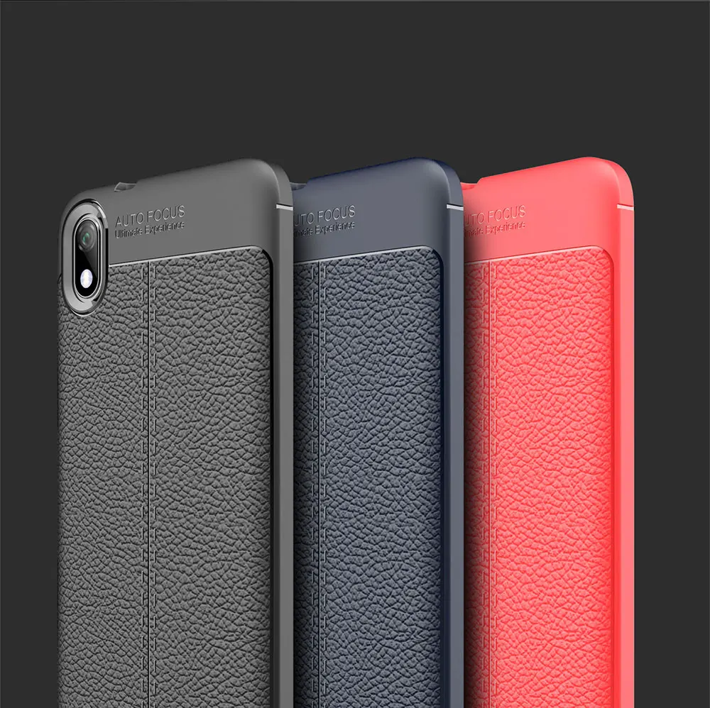 Для Redmi 7A чехол, кожаный Стильный чехол, прочный ТПУ чехол для телефона, для Xiaomi Redmi 7A 7 A, чехол, противоударный, полная защита, бампер