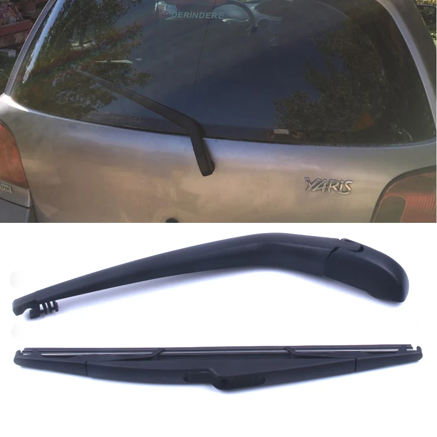 Стеклоочиститель заднего окна автомобиля Arm + Blade для Toyota Yaris/Vitz 1999 2005|window wiper arm|rear