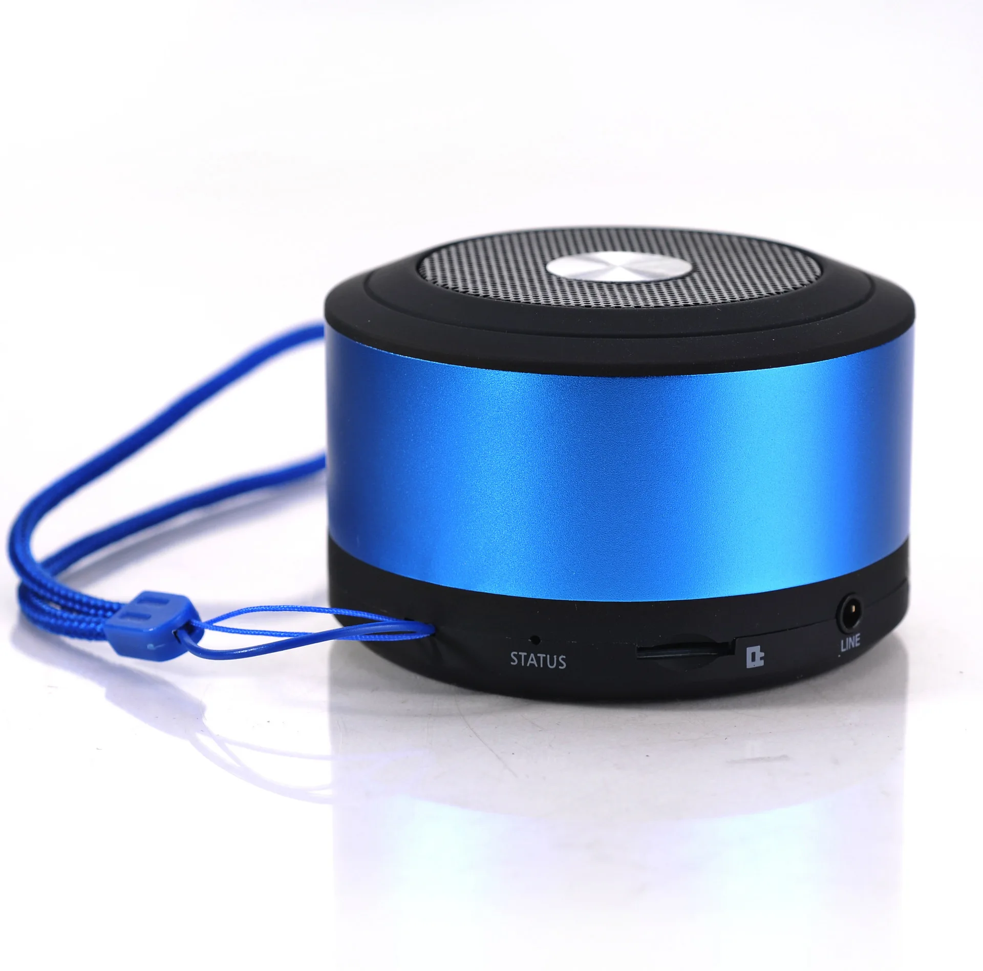 Мини металлическая портативная карта TF памяти Bluetooth динамик беспроводной