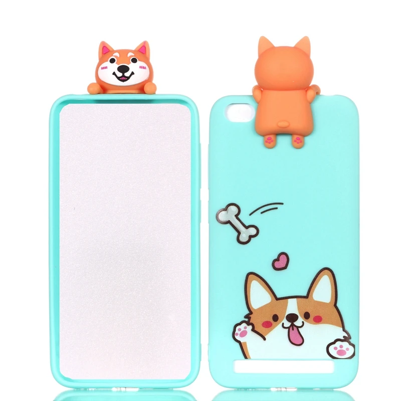 For Coque Xiaomi Mi 5X Case 3D Cartoon Toy Owl Panda Unicorn Cat Soft Silicon Back Cover |