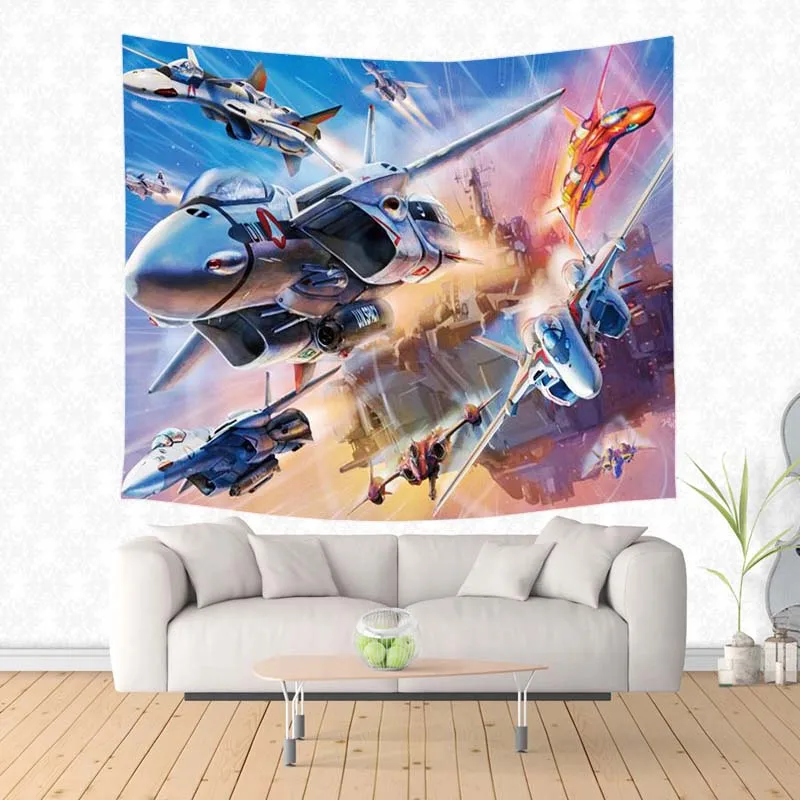 5 Robotech полиэстер прямоугольный гобелен DIY ковер на стену Коврик для йоги коврик для пикника украшения дома спальни - Цвет: 5