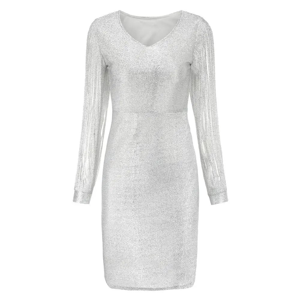 Высокая Qualiry женские пикантные блестки платье Для женщин летний сарафан Платья