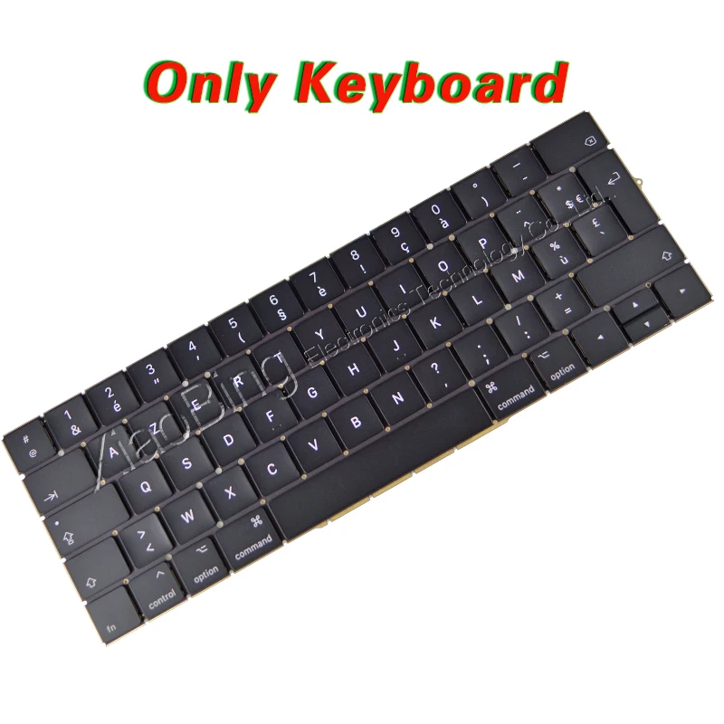Новинка для MacBook Pro 13 3 &quotRetina A1706 Французская клавиатура AZERTY FR EU подсветка с