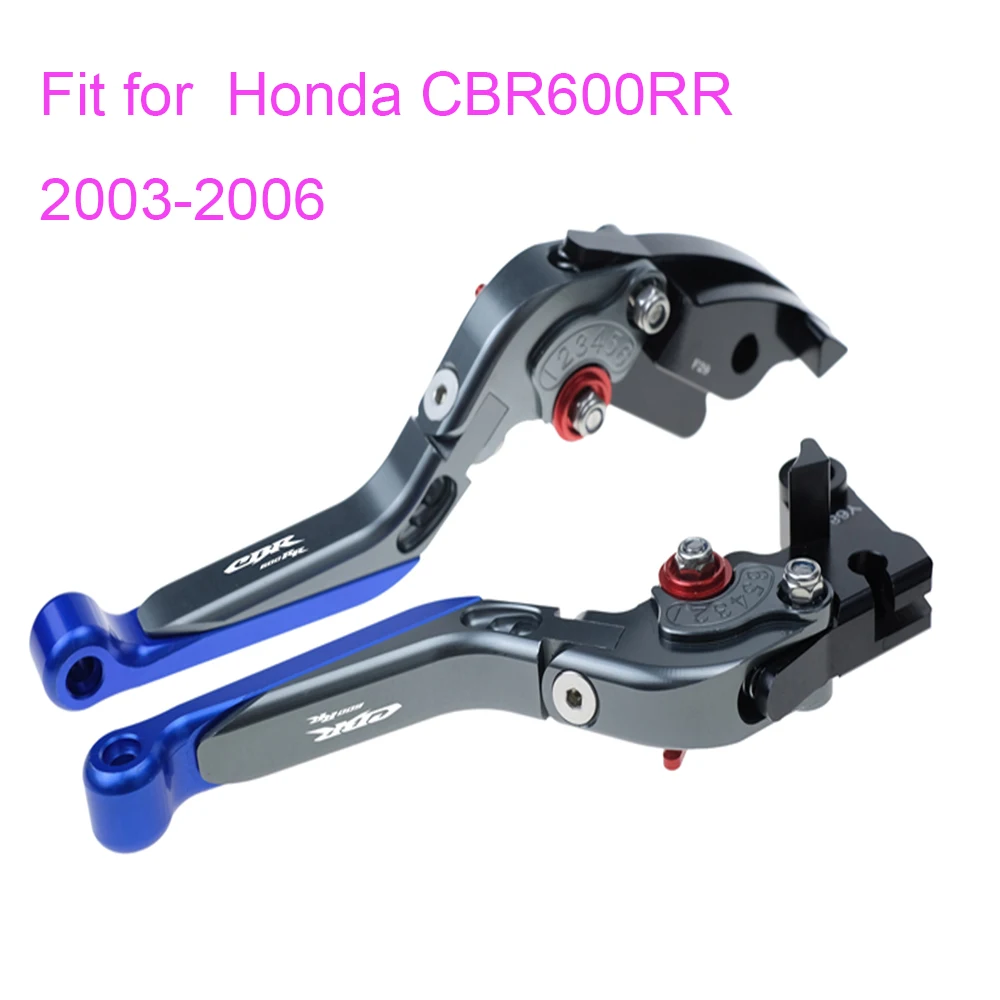 

KODASKIN Left and Right Folding Extendable Brake Clutch Levers for Honda CBR600RR 2003-2006