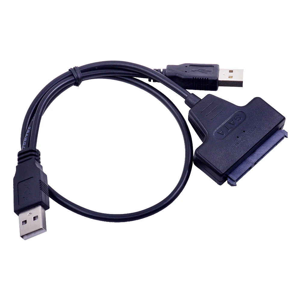 CHIPAL 2018 горячая Распродажа SATA к USB 2 0 до 7 15 22pin адаптер Кабели внешняя мощность для 5