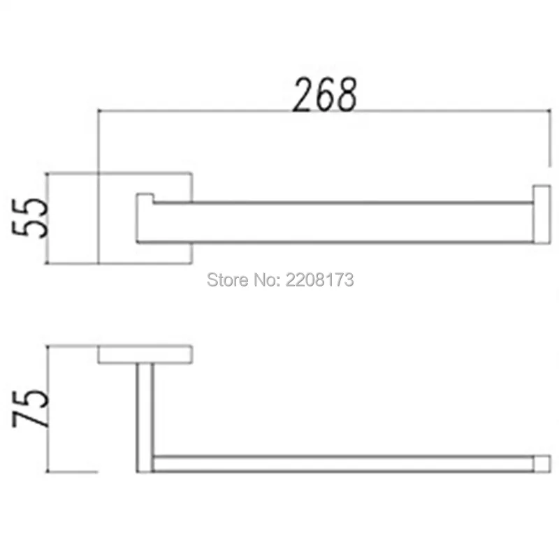 Новое украшение для полотенец Smesiteli настенное крепление ванной комнаты из