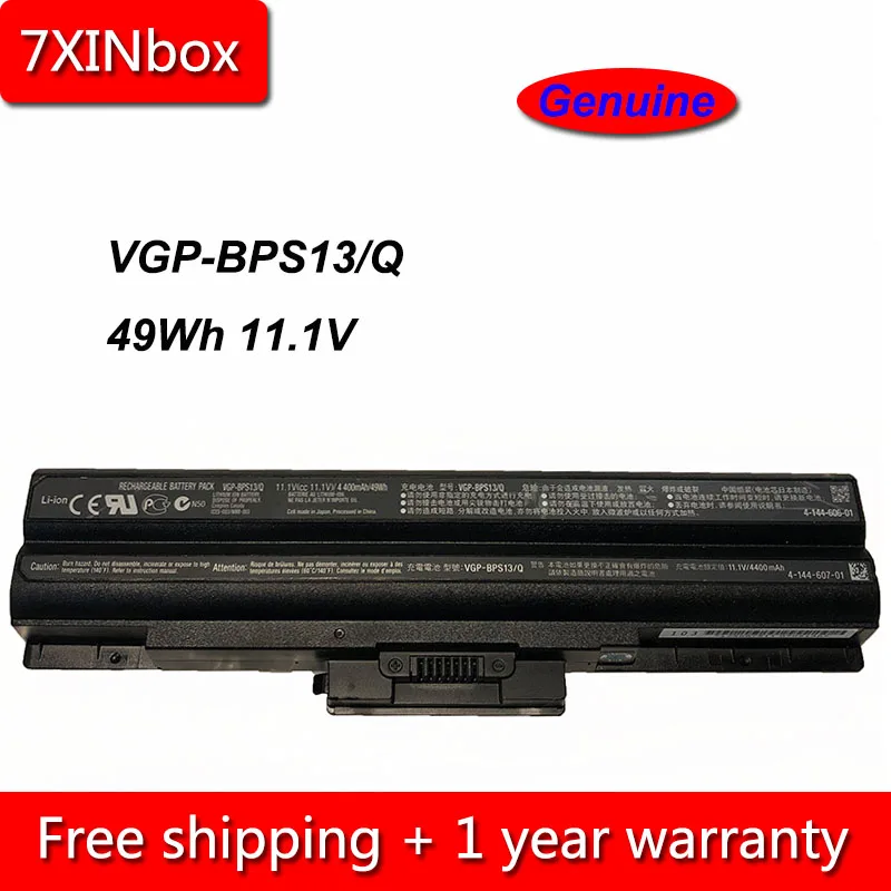 Аккумулятор для ноутбука 7XINbox 49Wh 4400 ма/ч 11 1 в оригинальный Sony VGP-BPS13 VGP-BPS21 1.1 B 2 5 4 6 8 |