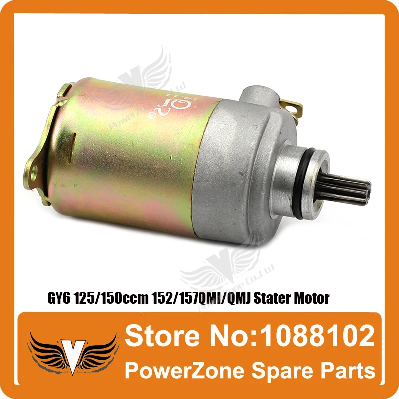 GY6 125/150ccm 152/157QMI/QMJ двигатель электрический подходит для скутеров мотоциклов ATV Go-Cart