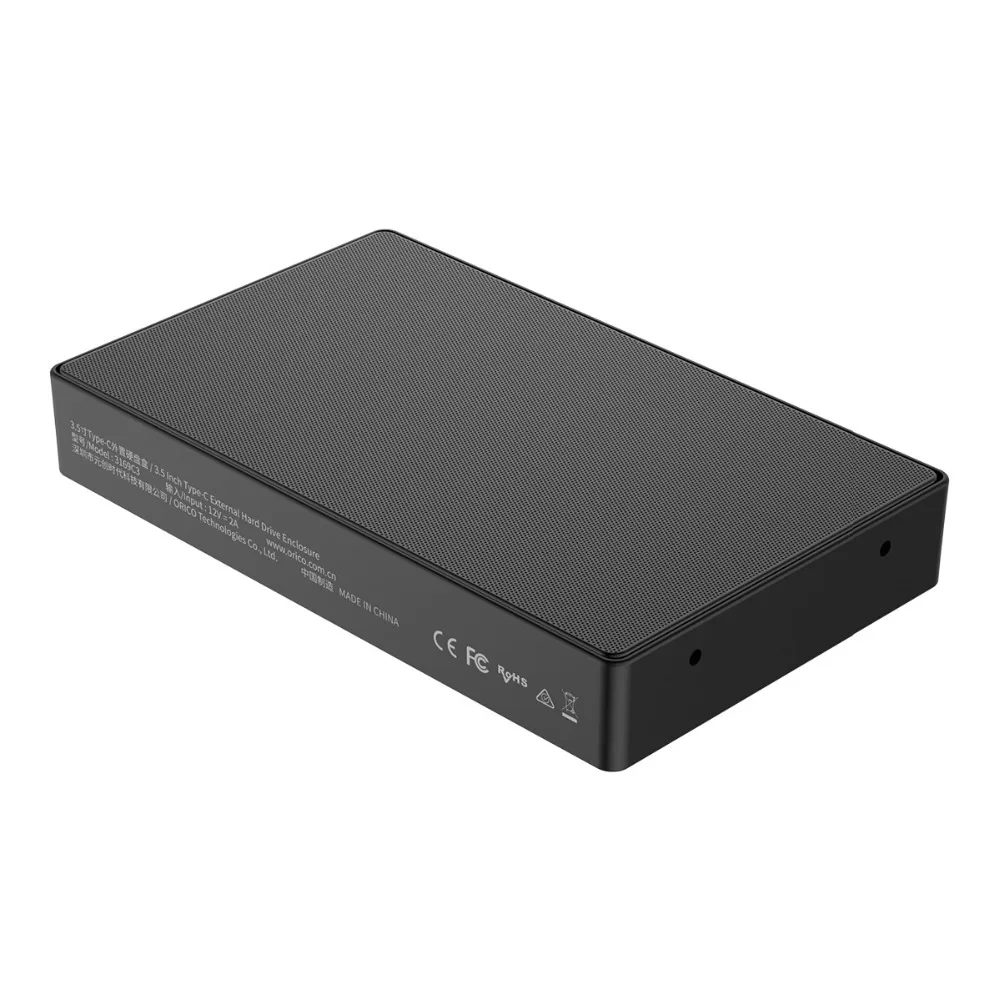 ORICO Полный сетчатый корпус для жесткого диска 3,5 дюймов SATA к USB C адаптер футляр для внешнего жесткого диска ридер для SSD диск type-C коробка-чехол на HDD HD