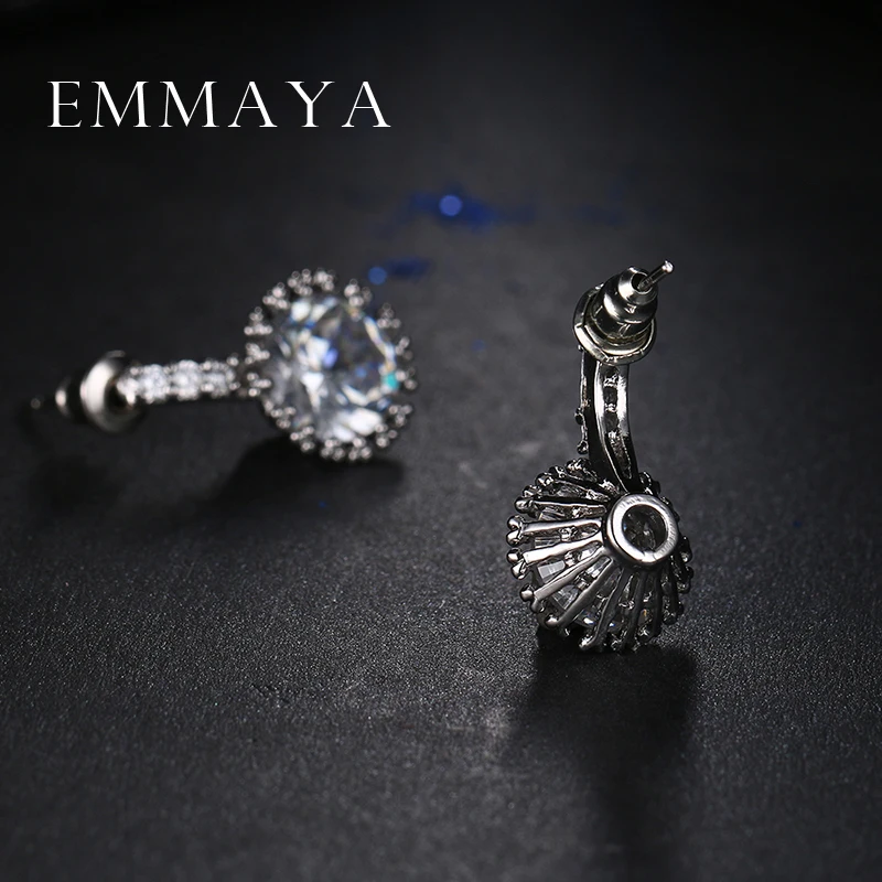 Серьги Emmaya с кристаллами женские модные ювелирные украшения для свадьбы и