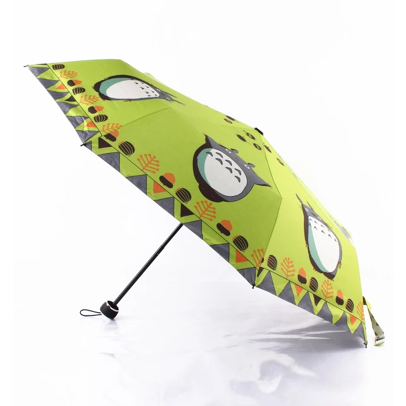 Творческий Тоторо зонтик Защита от солнца и дождя продвижение автоматической