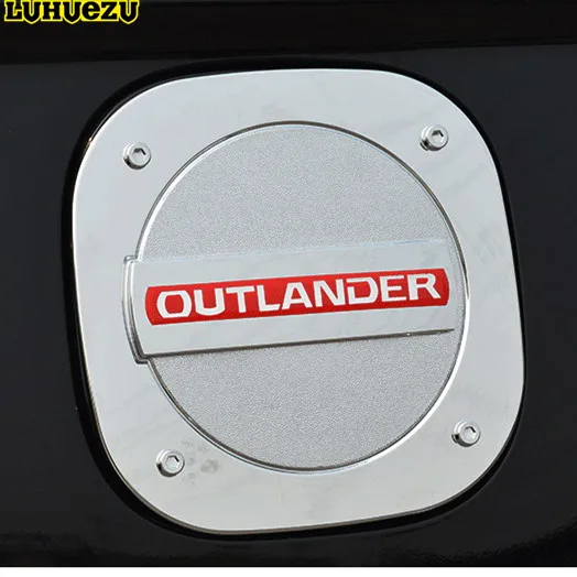 Крышка топливного бака Luhuezu хромированная газовая для Mitsubishi Outlander Accessories 2016 2017|cover
