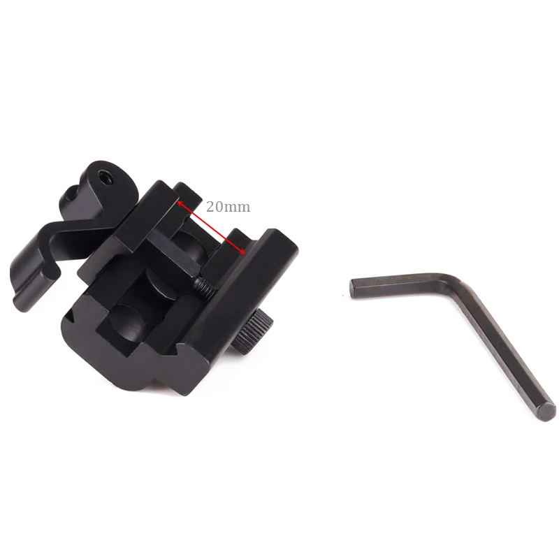 1 шт. поворотный кронштейн для направляющих Пикатинни и Вивера|mount airsoft|mount adapterairsoft