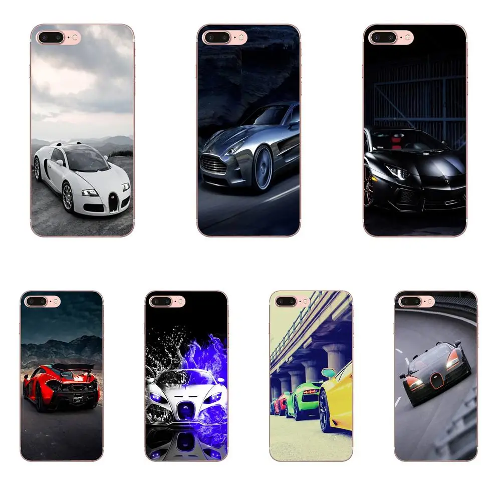 Чехол из ТПУ с принтом для Huawei P7 P8 P9 P10 P20 P30 Lite Mini Plus Pro 2017 2018 2019 Bugatti Veyron