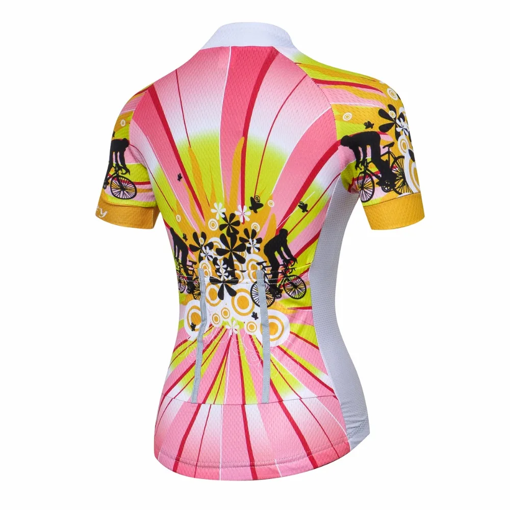 Ropa Ciclismo Велоспорт Джерси Женский велосипед 2018 дорожный MTB с коротким рукавом