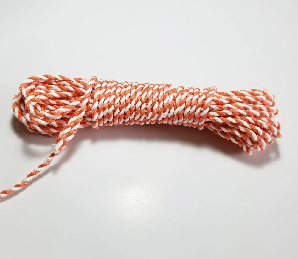 Плетеные шнуры из 100% хлопка 10 м/лот для ручного вязания украшения аксессуары DIY |