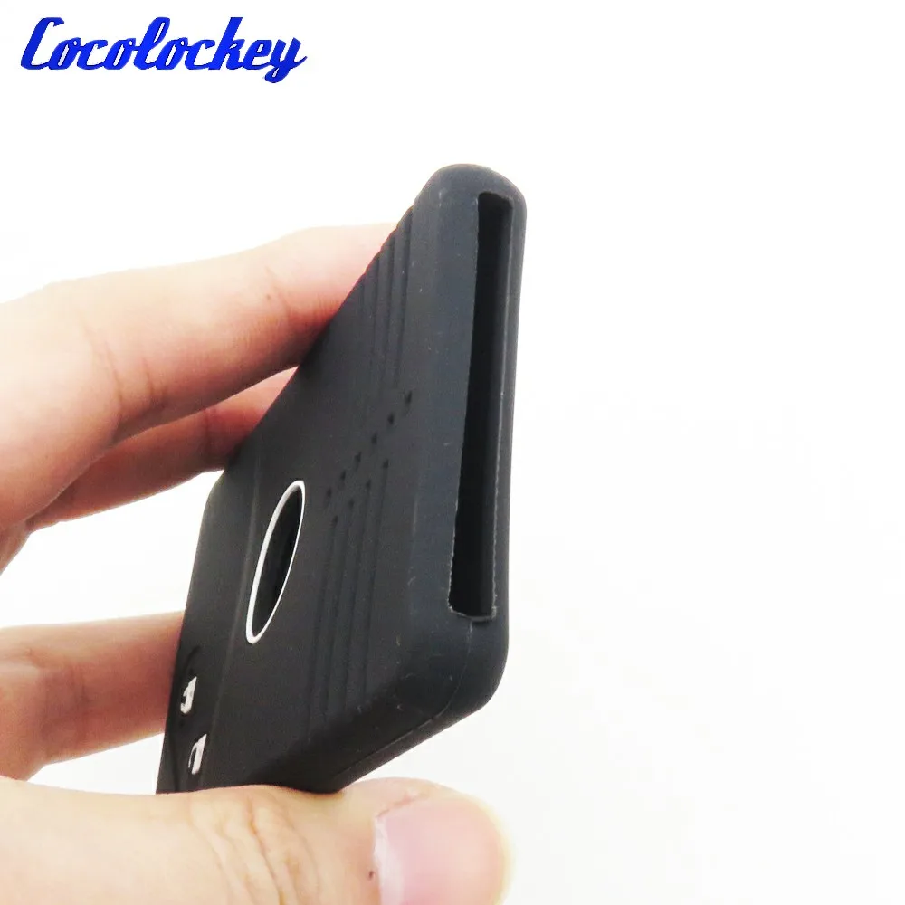 Cocolockey 2 кнопочный силиконовый чехол для автомобильного ключа оболочка Mazda 3 5 6 8