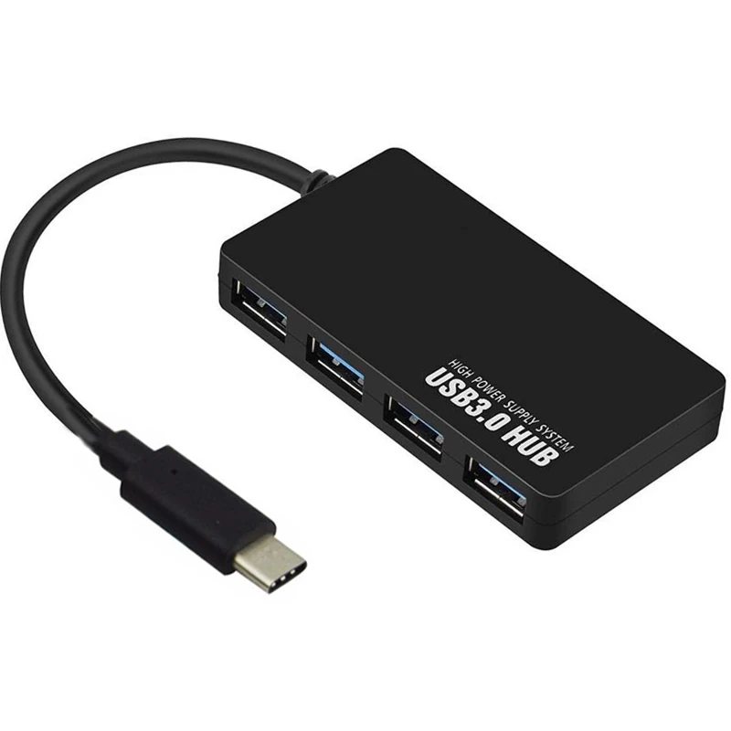 Мульти OTG Тип c USB 3 0 концентратор 4 порта Type-c адаптер usb-c сплиттер интерфейс