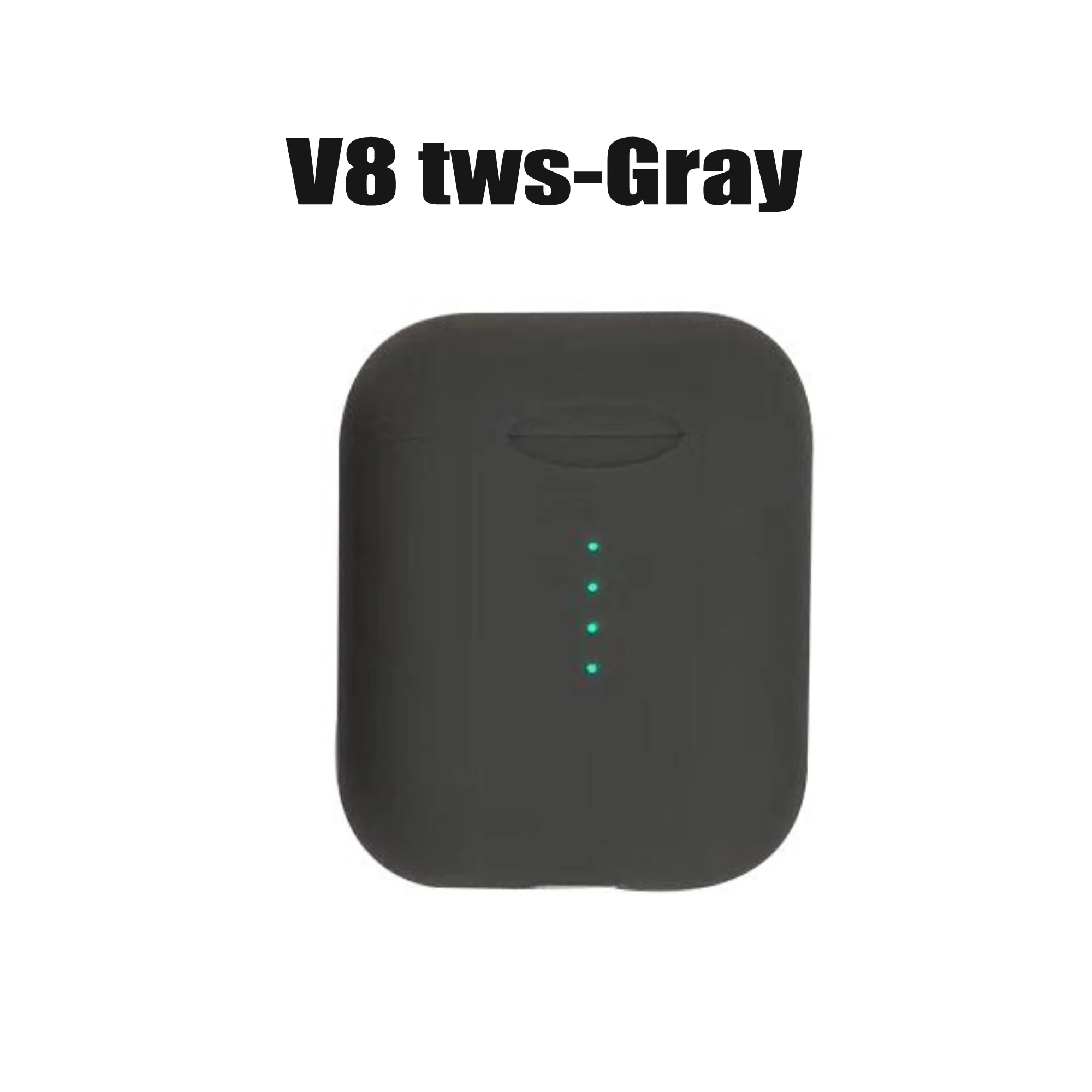 Беспроводная Bluetooth гарнитура V8 TWS с выдвижным окошком сенсорные наушники для iPhone