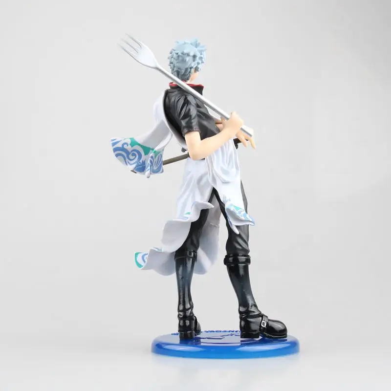 Фигурка героя японского аниме GINTAMA Sakata Gintoki fork ver 22 см Коллекционная модель