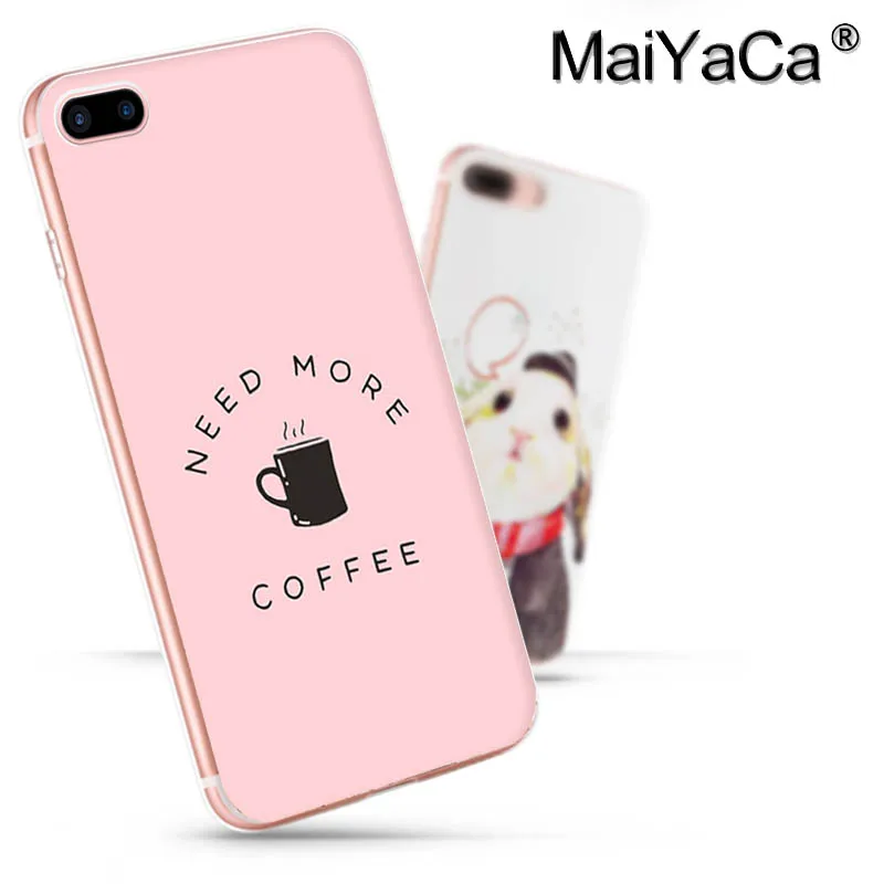 MaiYaCa новый роскошный чехол для телефона iPhone X 6 6S 7 7plus 8 8Plus 5 5S 4 Чехол розовый ок но