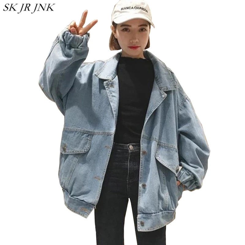 2017 Весна Осень Новая женская модная джинсовая куртка женский джинсовый жакет