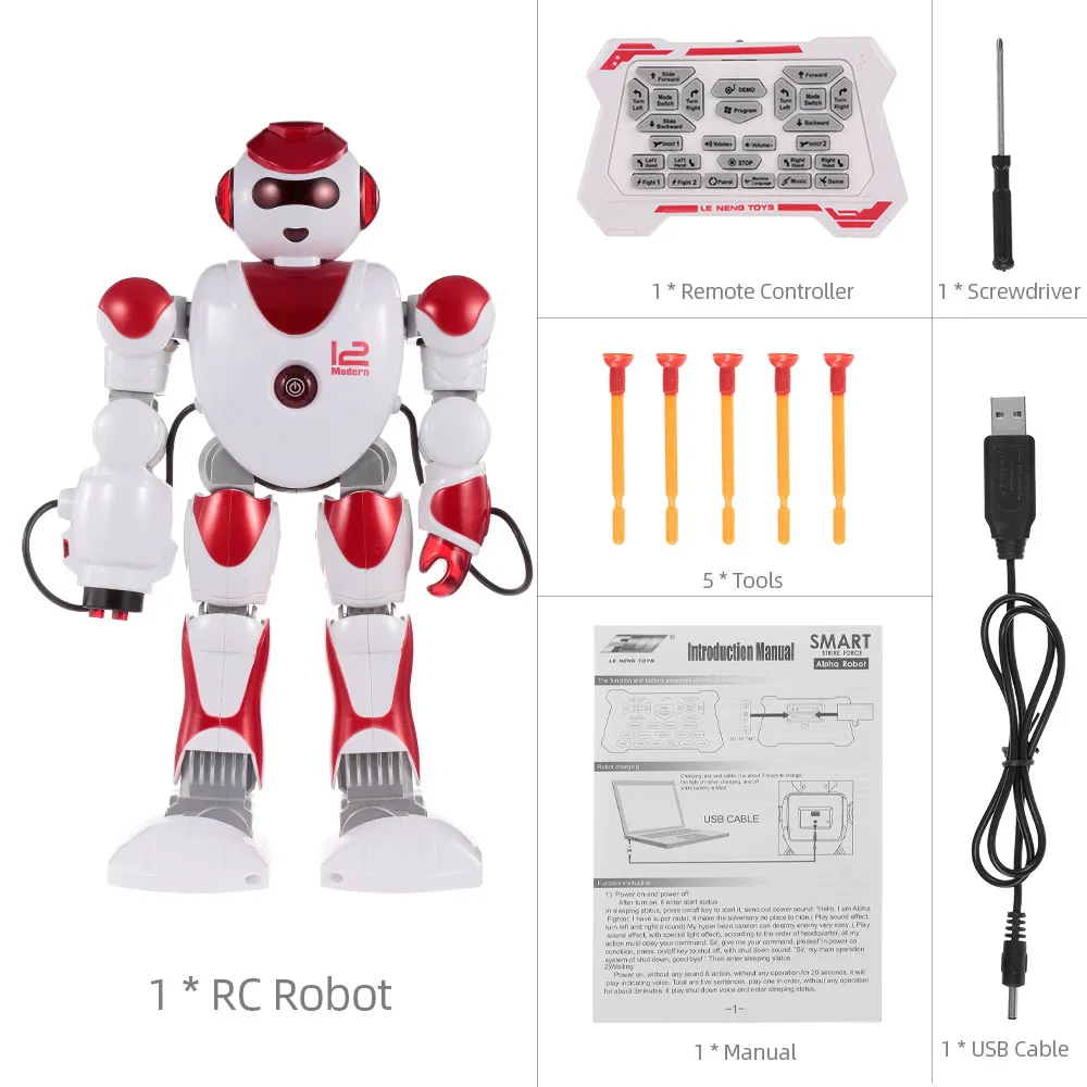K2 Борьбы RC робот K1 K2 K3 K4 Smart Strike Force робот программируемый танцевальной музыки Форма смены робот RC игрушки для детей подарок - Цвет: K2