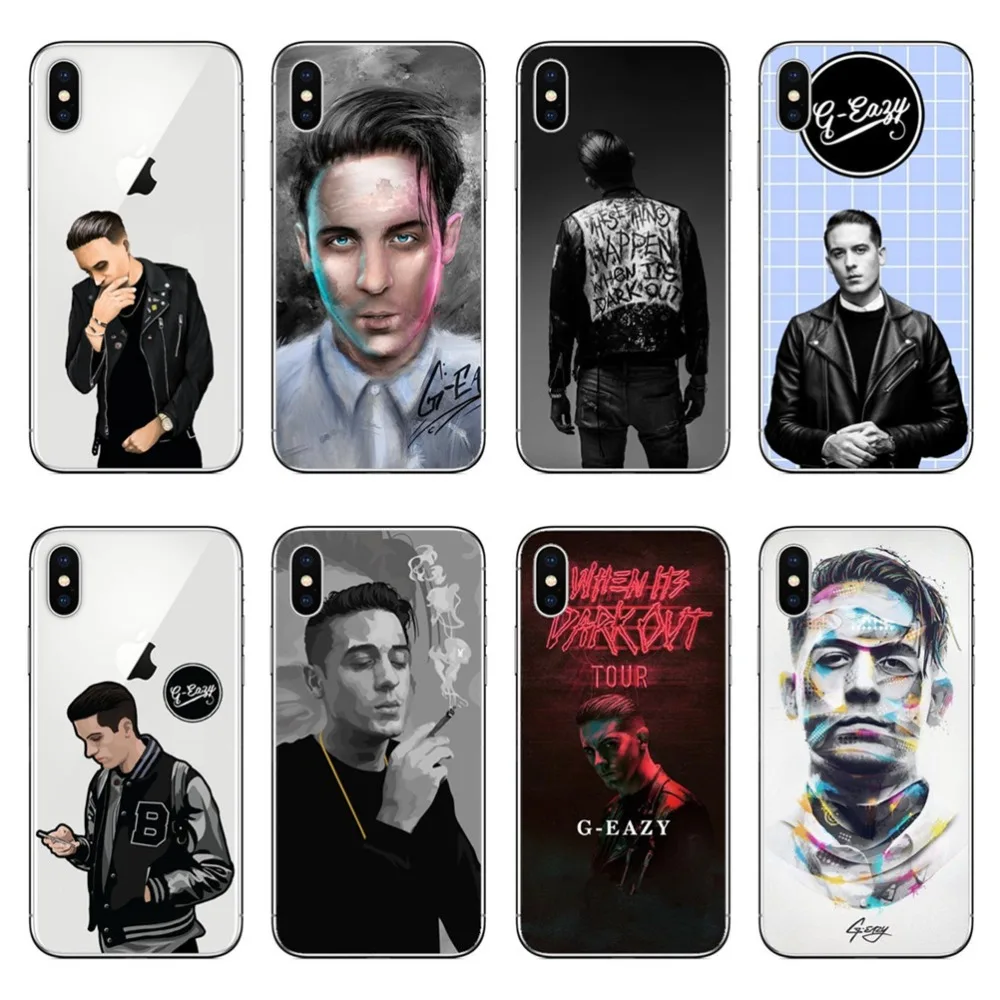 Модный жесткий чехол для телефона с суперзвездами G Eazy iPhone 6 6s Plus 7 XS Max XR 5 5S SE X 8
