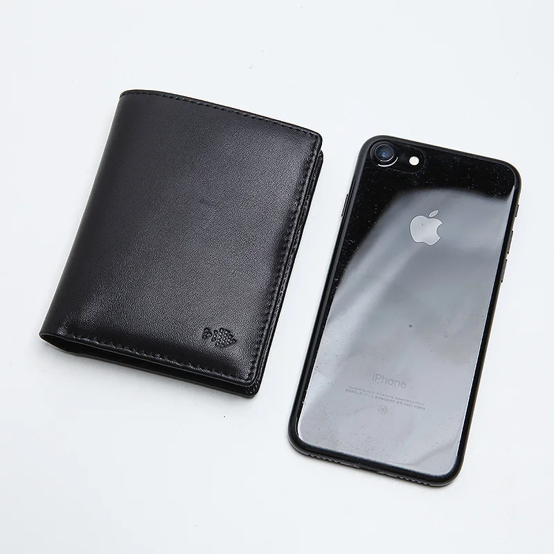 Кожаный мужской кошелек LANSPACE ручной работы дизайнерский | Багаж и сумки