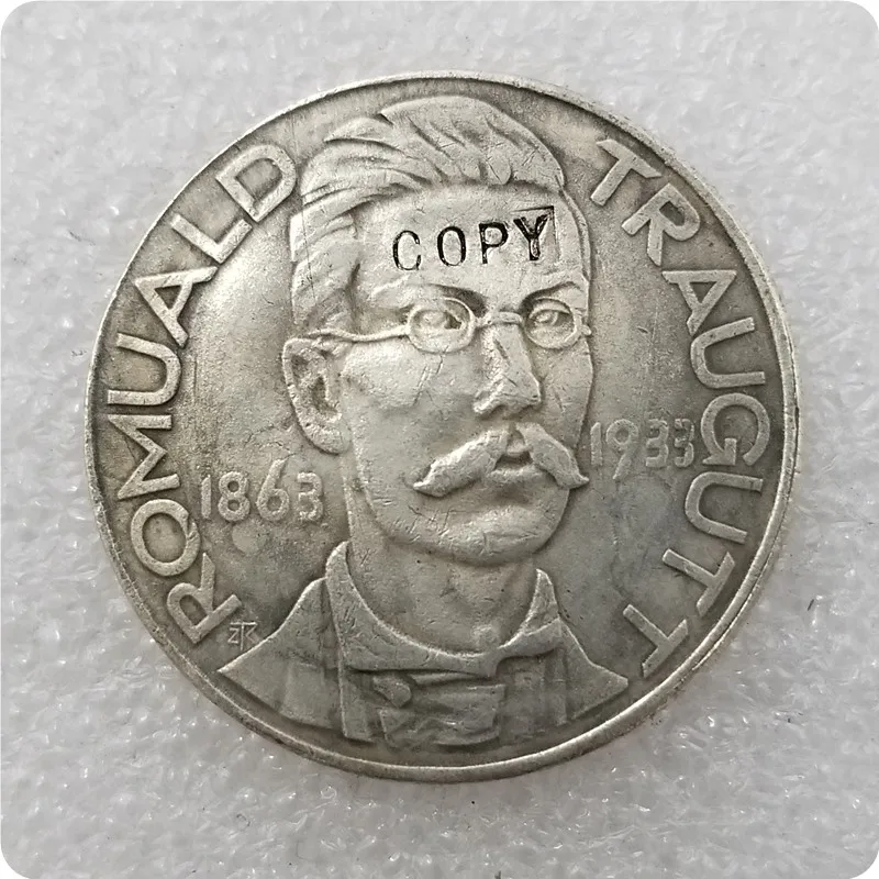 1863 1933 Польша 10 Zlotych копия монеты памятные Реплика медаль коллекционные