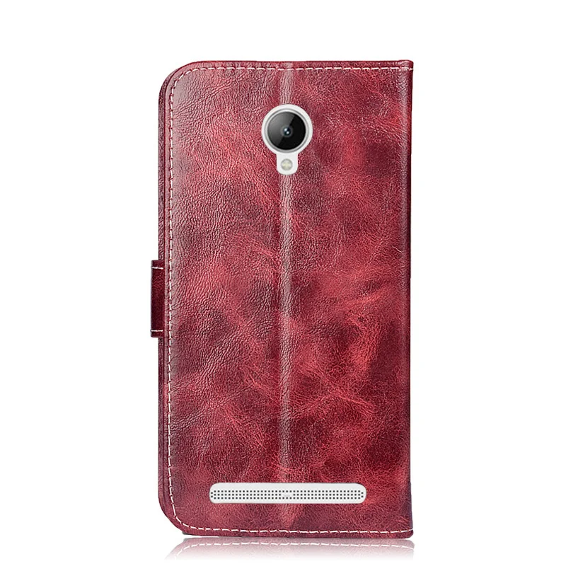 Магнитная сальто кожи сзади Капа для Coque Lenovo Vibe C2 Мощность Чехол кожаный бумажник