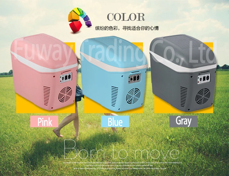 Бесплатная доставка! 7.5L мини холодильник охлаждения и отопления Nevera портативный