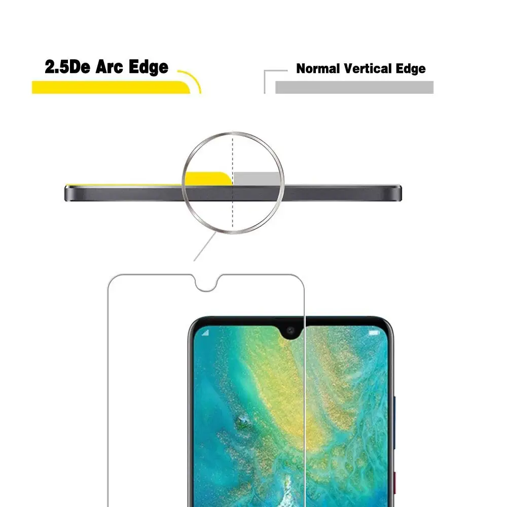 Huawei Коврики 20X Hauwei P30 Pro закаленное стекло Экран протектор 9 H телефона Защитная пленка для huawei P30 Pro Коврики 20 Pro