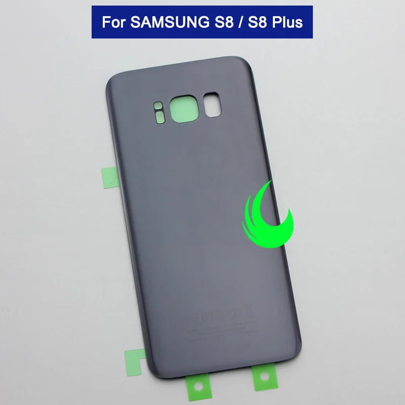 Оригинальный сзади Стекло для Samsung Galaxy S8 g950 G950F + плюс G955 G955F S8plus Батарея Крышка