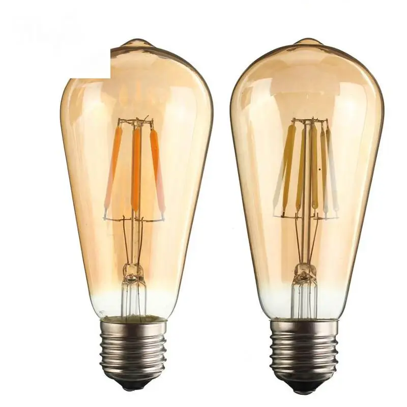 Светильник тажная Светодиодная лампа накаливания E27/E26 ST58 6 Вт 110 В|dimmable|dimmable energy