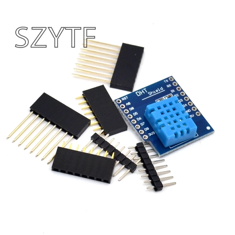 DHT Pro Shield для D1 mini DHT11 цифровая одинарная шина датчик температуры и влажности |