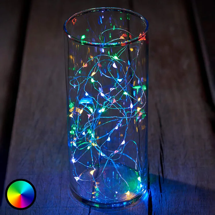 

Naked LED Table wire Lights Micro Fairy Lights Battery Operated perfect for dinner parties Wedding Home Christmas Decoration