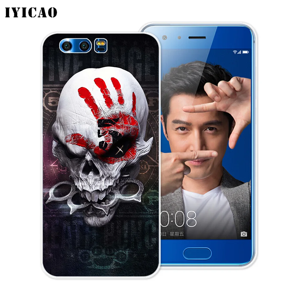 IYICAO Five Finger Death Punch FFDP Soft Silicone Case for Huawei Y9 Y7 Y6 Prime 2018 Honor 8C 8X 8 9 10 Lite 7X 7C 6A 7A Pro | Мобильные