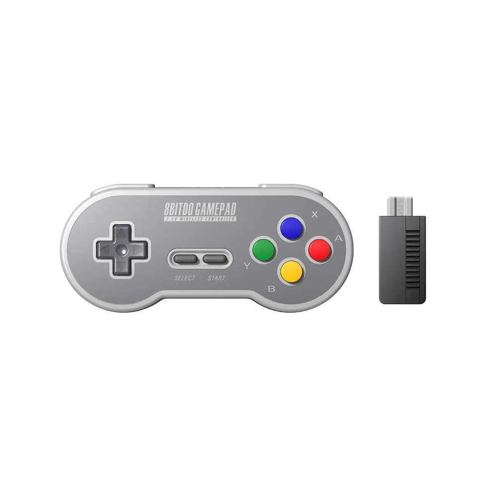 Беспроводной игровой контроллер 8BitDo SF30 с приемником 2 4 ГГц NES|controller gamepad|gamepad