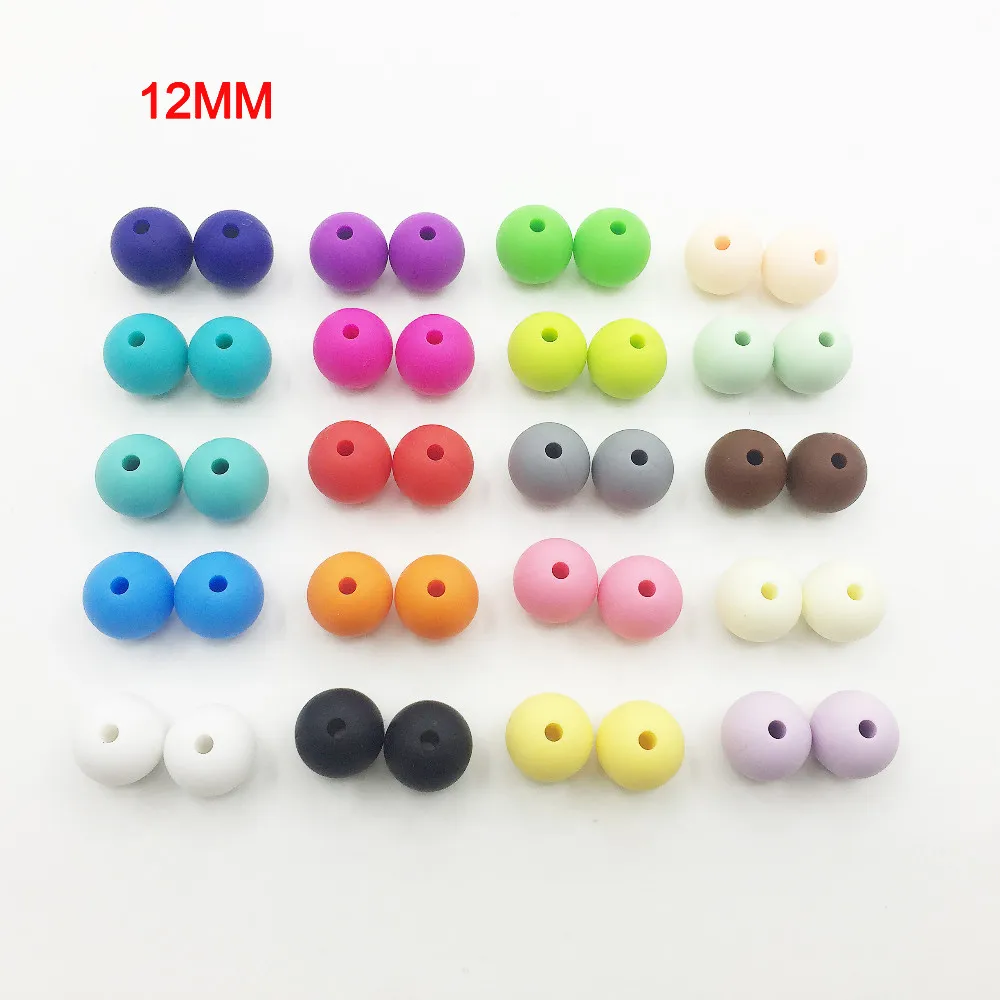 50 шт. силиконовые бусины для зубов 10 15 мм|teething beads|silicone beadsbeads teething |