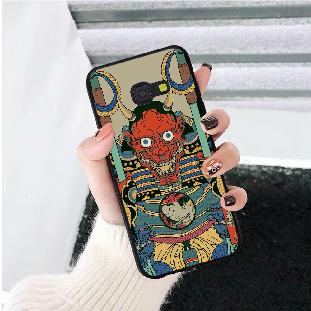 Японский стиль силиконовый чехол для samsung A2 Core A3 A5 A6 плюс A7 A8 A9 A10 A30 A50 A60 A70 A10S A30S A50S A70s